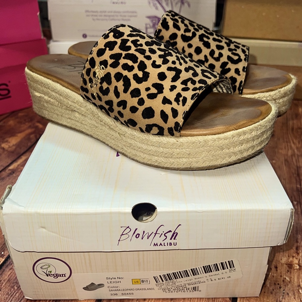 Blowfish Leigh Sandal - Leopard